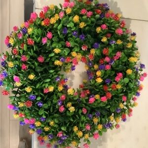 Spring 20” Door Wreath
